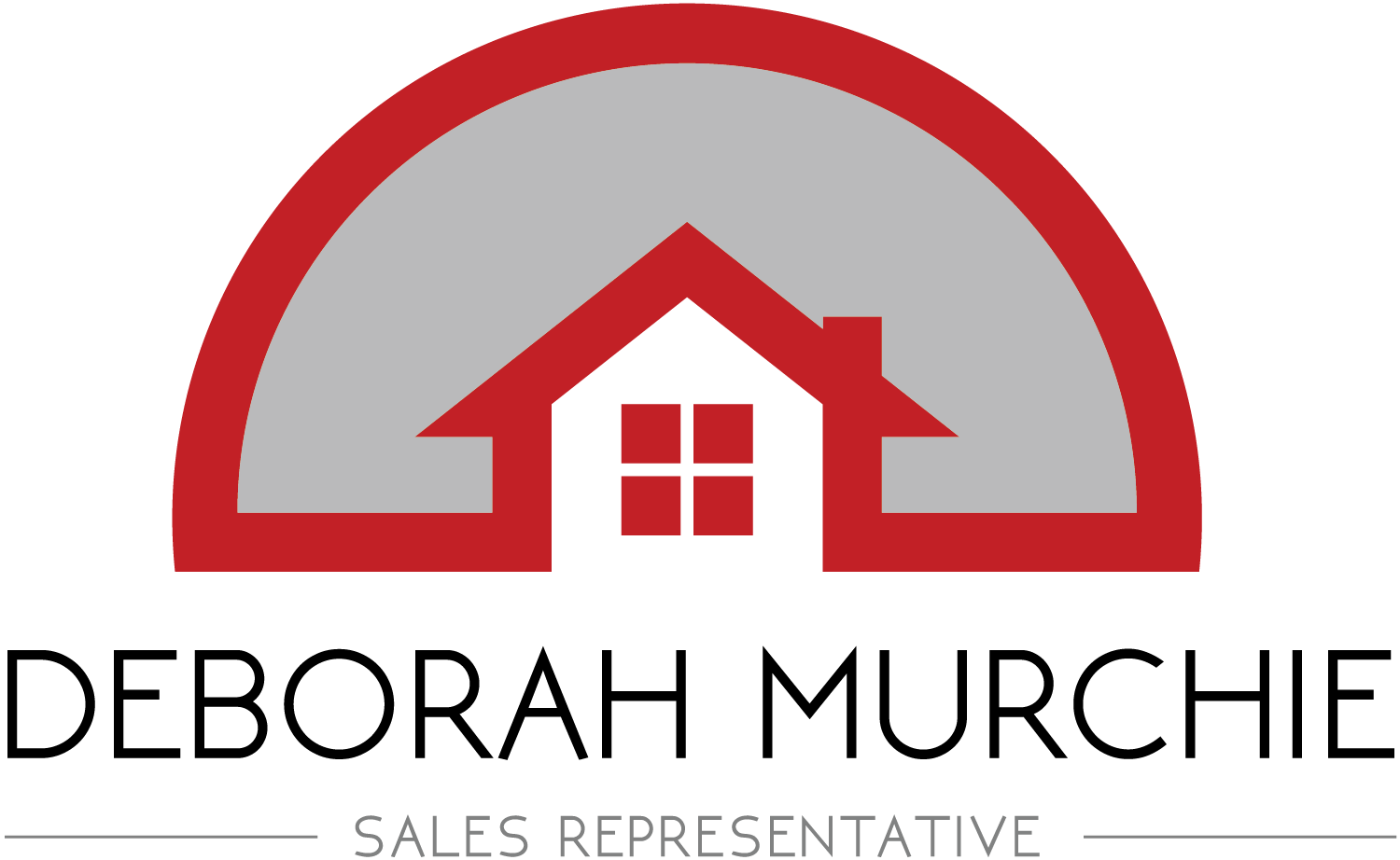 Deborah Murchie, Sales Representative — red arched house wordmark